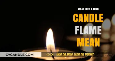 Decoding Long Candle Flames: Symbolism, Meanings, and Spiritual Insights