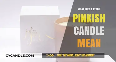 Peach Pinkish Candle Meaning: Symbolism, Uses, and Spiritual Significance Explained