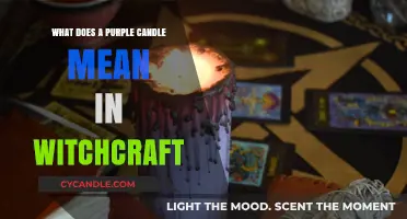 Unveiling the Mystical Significance of Purple Candles in Witchcraft Practices