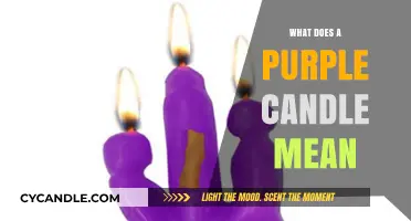 Unveiling the Mystical Significance of Purple Candles in Spiritual Practices