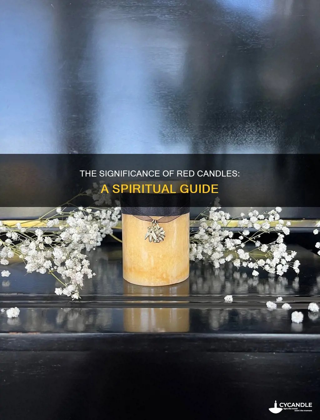 what does a red candle signify