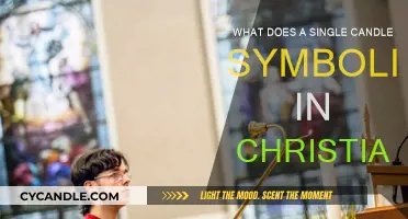 The Significance of a Single Candle in Christianity