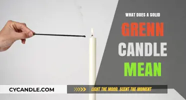 Understanding the Meaning Behind a Solid Green Candle in Spiritual Practices