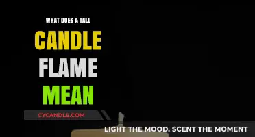 Decoding Tall Candle Flames: Insights into Meaning and Significance