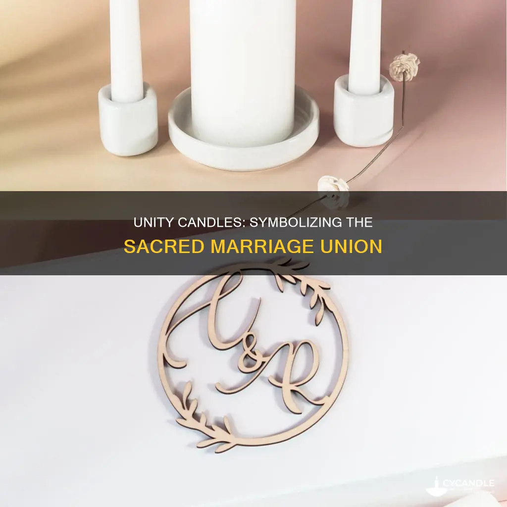 what does a unity candle symbolize