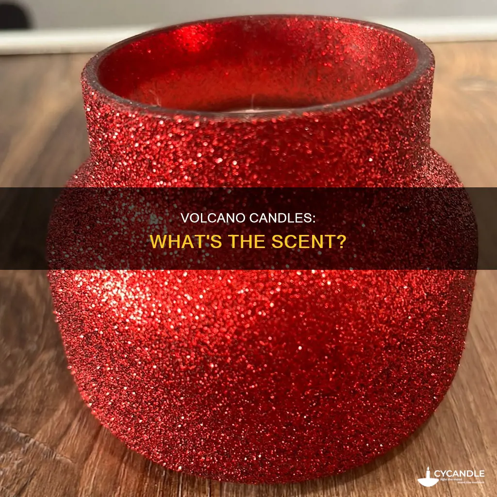 what does a volcano candle smell like