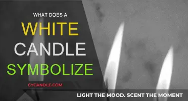 White Candles: Purity and Peace Symbolism