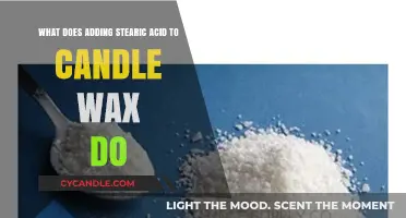 Enhancing Candle Wax: The Role and Benefits of Stearic Acid
