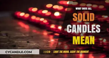 Understanding All Solid Candles: Meaning, Benefits, and Uses Explained