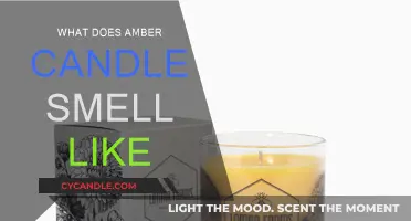 The Warmth of Amber: A Candle's Sweet Scent