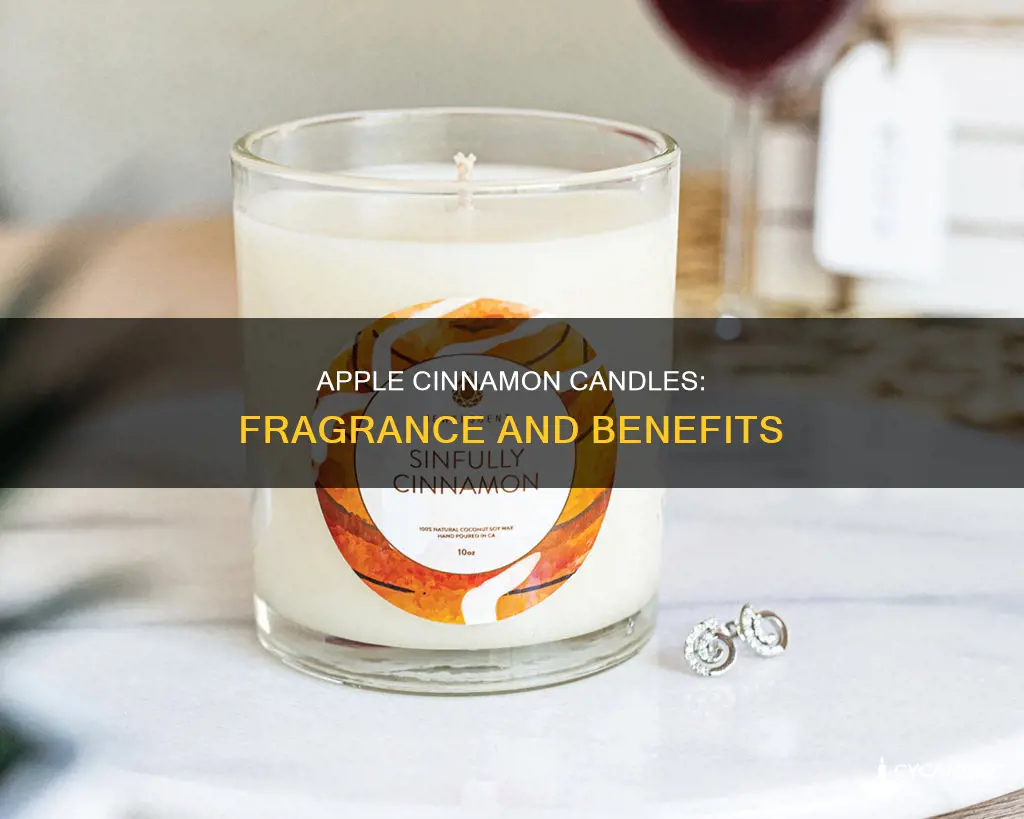 what does an apple cinnamon candle do