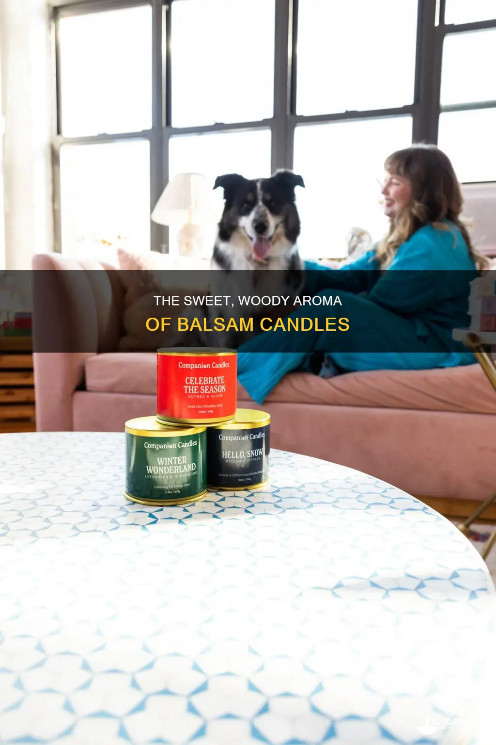 what does balsam candle smell like