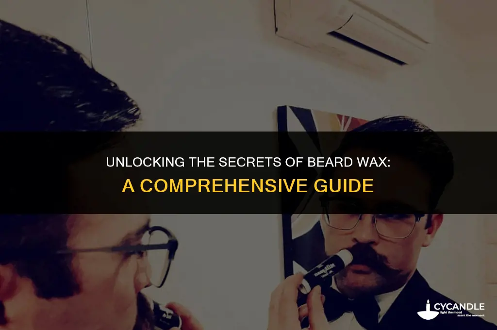 what does beard wax do