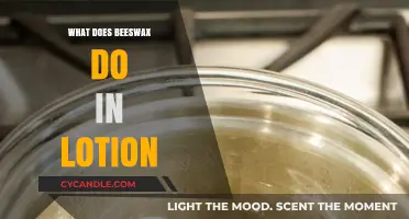 Beeswax Benefits: How It Enhances Moisture and Texture in Lotion
