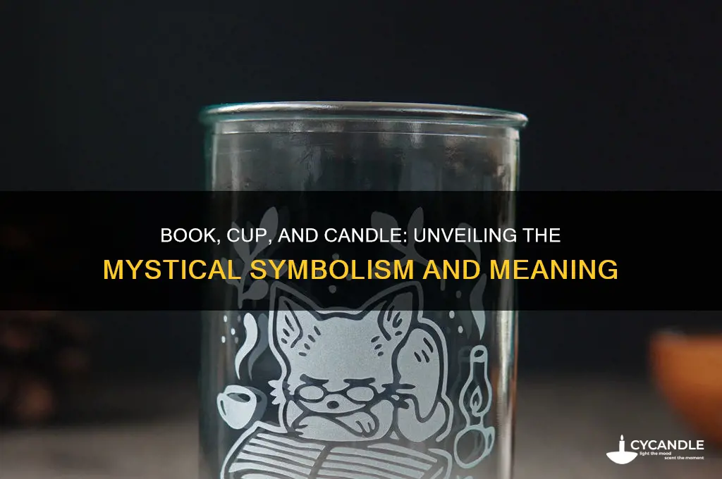 what does book cup and candle mean