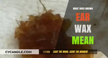 Decoding Ear Wax Colors: What Does Brown Ear Wax Mean?
