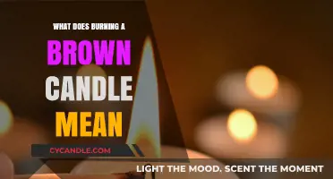 Unveiling the Mystical Meaning Behind Burning a Brown Candle