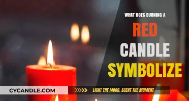 Red Candle Burning: Unveiling Its Symbolic Meaning and Spiritual Significance