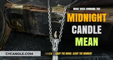 Burning the Midnight Candle: Unraveling the Meaning Behind the Late-Night Metaphor