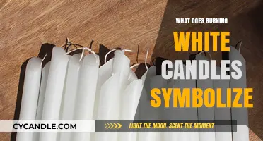 White Candles Burning: Unveiling Their Spiritual and Symbolic Significance