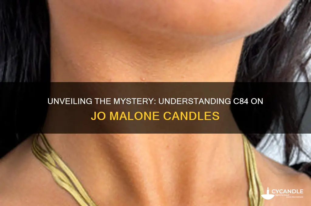 what does c84 mean on jo malone candle
