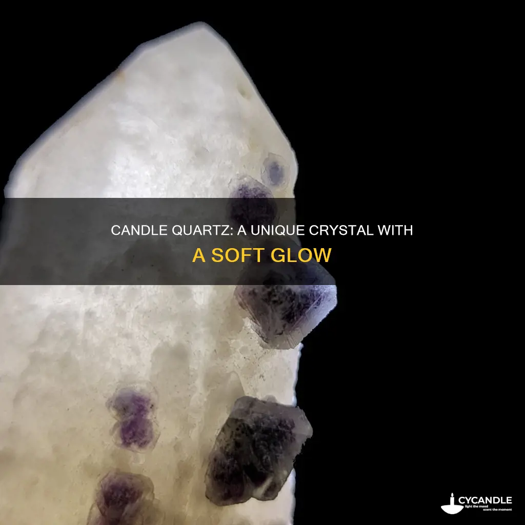 what does candle quartz look like