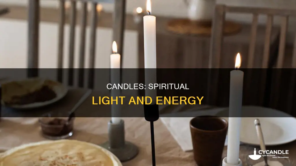 what does candle represent spiritually