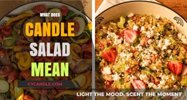 Unveiling the Sweet Mystery: What Does Candle Salad Mean?