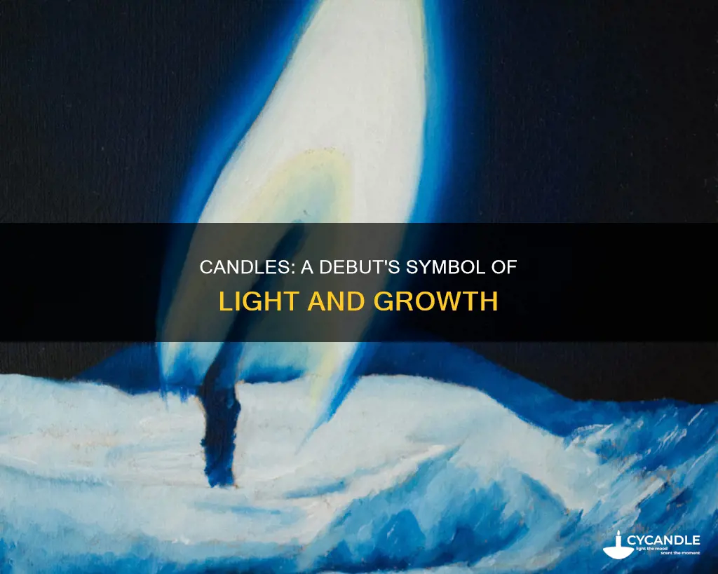 what does candle symbolizes in debut