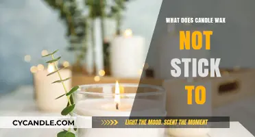 Surprising Surfaces Candle Wax Won't Stick To: A Handy Guide