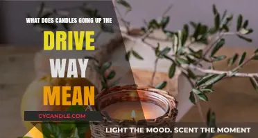 Candles Lining Driveways: Unveiling the Symbolic Meaning Behind the Tradition