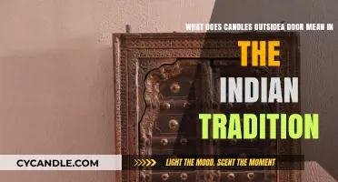 Candles Outside Doors: Unveiling Their Symbolic Meaning in Indian Tradition