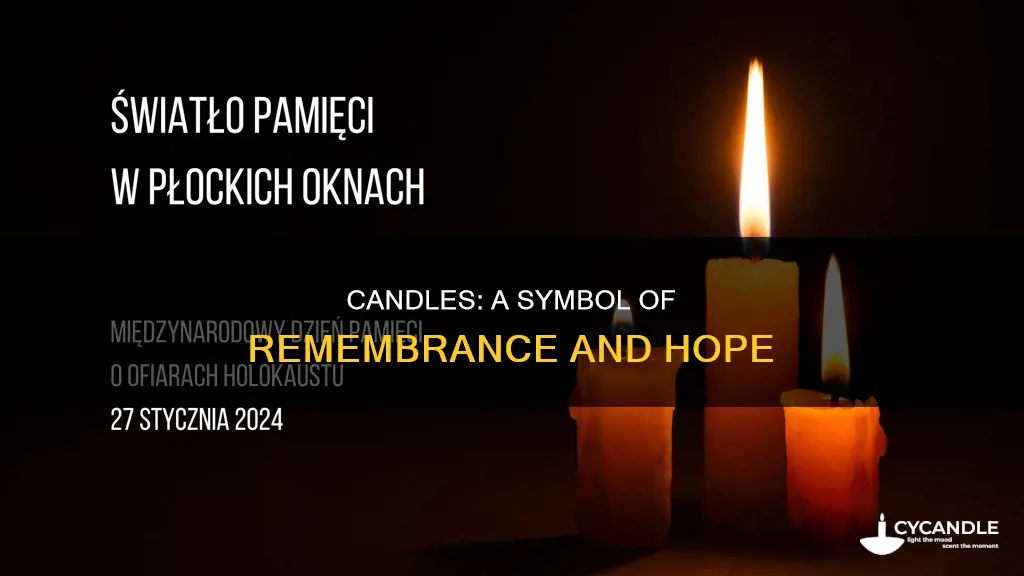 what does candles stand for during the holocaust