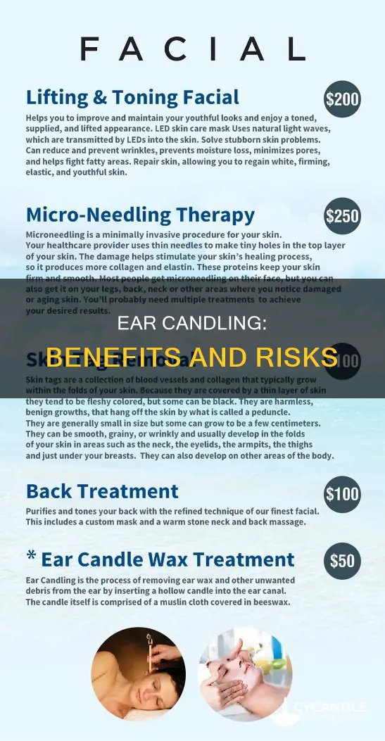 what does candling your ears do