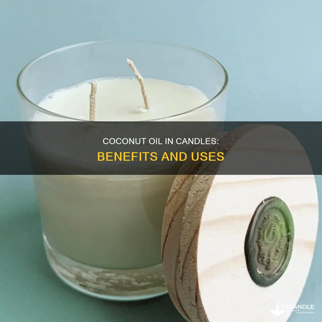 what does coconut oil do in candles