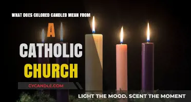 Catholic Candle Colors: Symbolism and Meaning in Church Traditions
