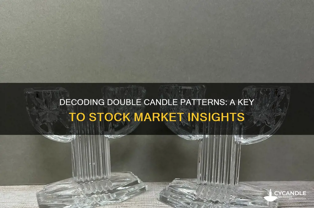 what does double candle mean in stocks