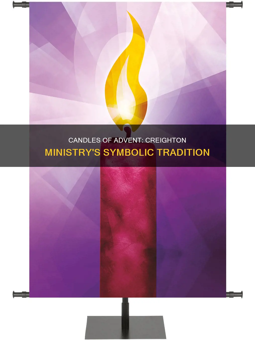 what does each candle of adven creighton minitry