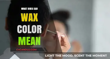 Decoding Earwax Colors: What Your Body Might Be Telling You