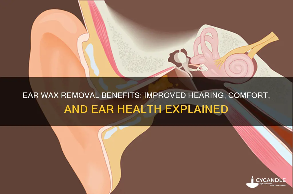 what does ear wax removal help with