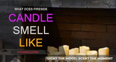 The Warmth of Fireside: A Candle's Scent