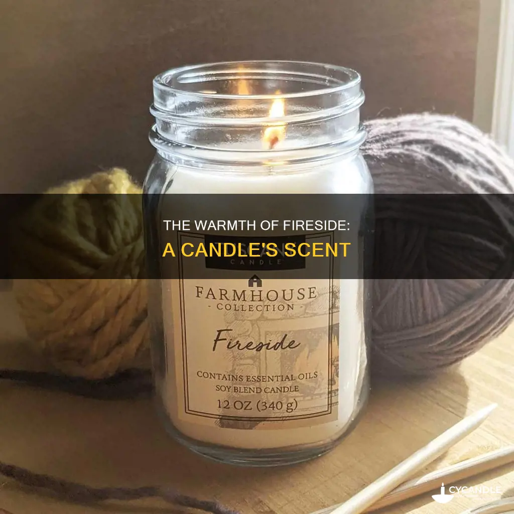 what does fireside candle smell like