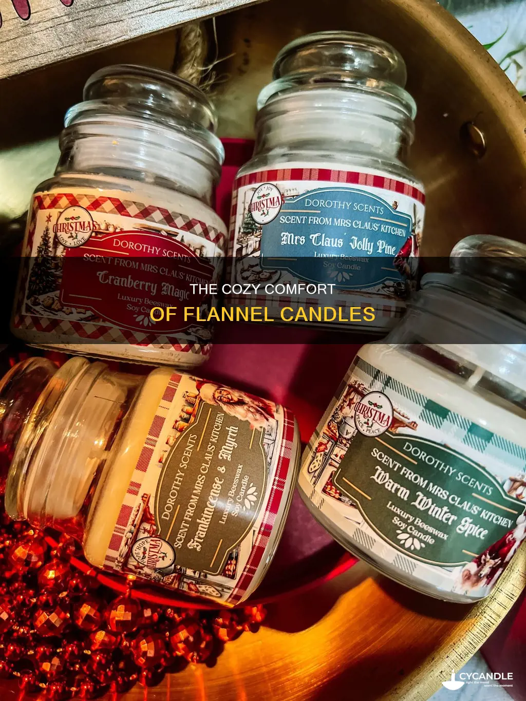 what does flannel candle smell like