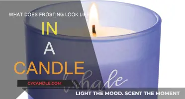 Frosting Effect: A Candle's Unique Frosted Appearance
