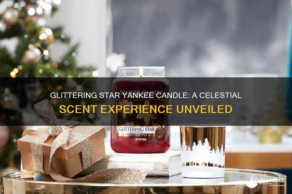 what does glittering star yankee candle smell like