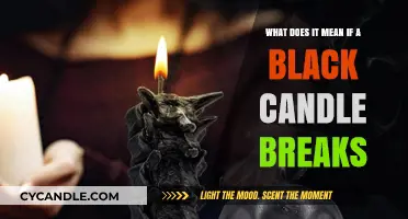 Black Candle Breaks: Unveiling the Spiritual and Symbolic Significance