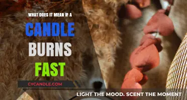 Why Your Candle Burns Fast: Uncovering the Hidden Meanings