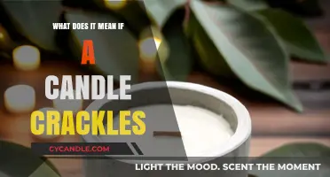 Why Your Candle Crackles: Uncovering the Surprising Meaning Behind the Sound