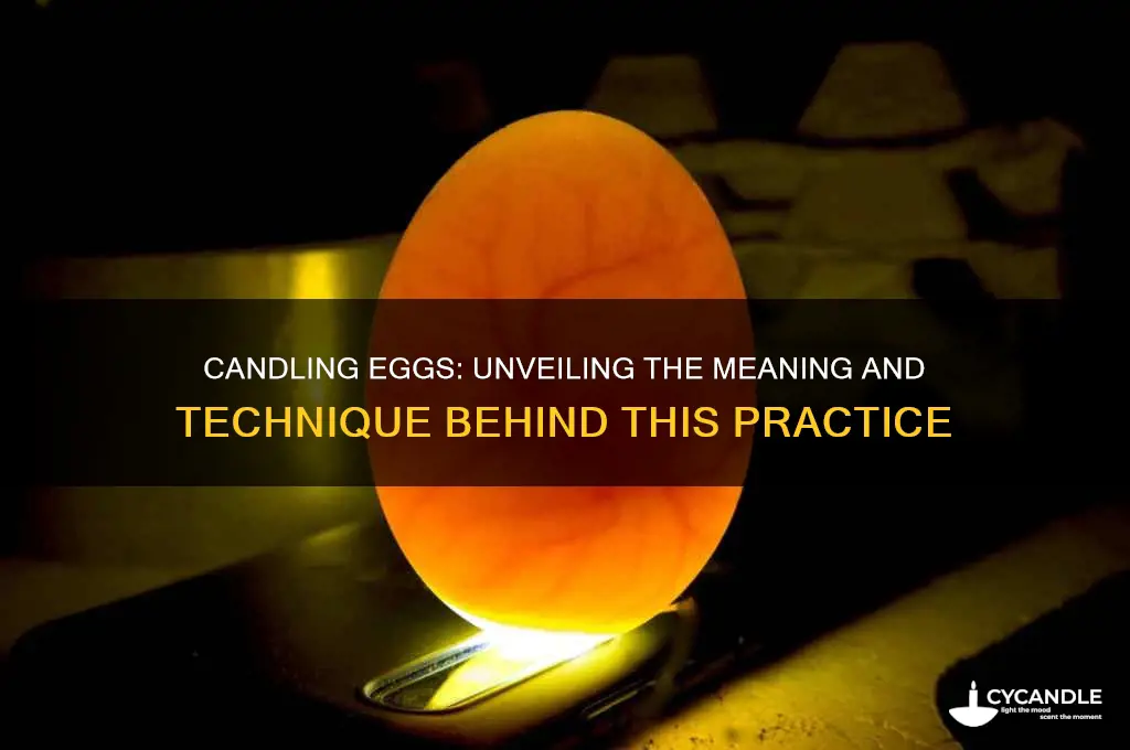 what does it mean to candle eggscandle eggs