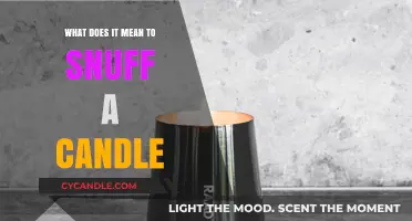 Snuffing a Candle: Understanding the Meaning and Proper Technique